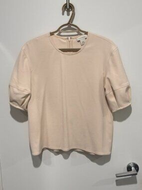 Club Monaco Puffer Sleeve Shirt